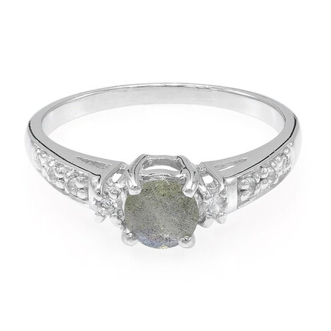 Anello in argento con Spectrolite