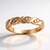 Anello in oro con Diamante Rose de France SI1 di Argyle (Annette)