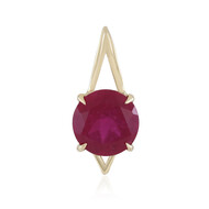 9K Madagascar Ruby Gold Pendant (de Melo Gold)