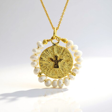 Collana in argento con Madreperla (Joias do Paraíso)