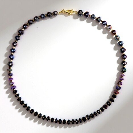 Collana in argento con Sugilite