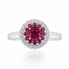 9K Nigerian Rubellite Gold Ring (Mark Kaufman)