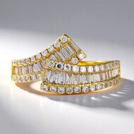 Anillo en oro con Diamante SI1 (H) (CIRARI)