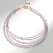 Collar en plata con Berilo fantasía