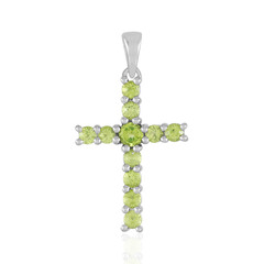 Colgante en plata con Peridoto
