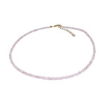 Collier en argent et Morganite