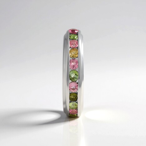 Ciondolo in argento con Tormalina (MONOSONO COLLECTION)