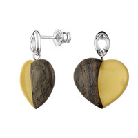 Boucles d'oreilles en argent et Pierre fine