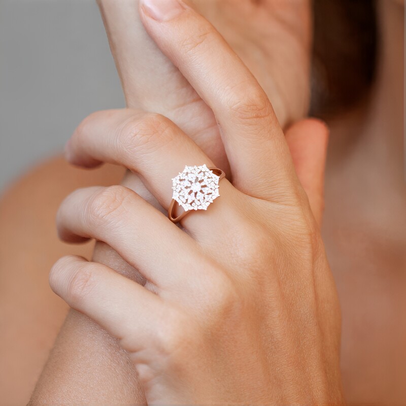 Anillo en plata con Zircón