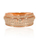 Anello in oro con Diamante Rose de France SI1 di Argyle (Annette)