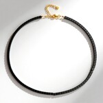 Collana in argento con Ematite Nera