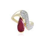 Madagaskar-Rubin-Goldring (de Melo Gold)