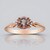 Anello in oro con Morganite AAA (CIRARI)