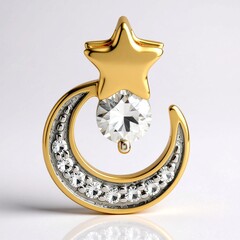 Ciondolo in oro con Diamante SI1 (G) (Annette)