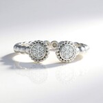 Anello in argento con Zircone (de Melo Essence)
