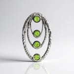 Ciondolo in argento con Peridoto (de Melo Essence)