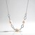 Collana in argento con Perla d'Acqua Dolce Bianca