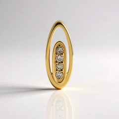 Ciondolo in argento con Diamante Champagne I2 (de Melo Essence)