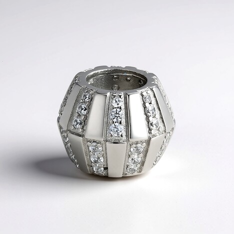 Ciondolo in argento con Zircone (MONOSONO COLLECTION)