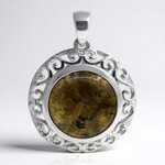 Ciondolo in argento con Labradorite
