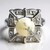 Anello in argento con Agata Dendritica