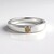Anello in argento con Diamante Champagne I2
