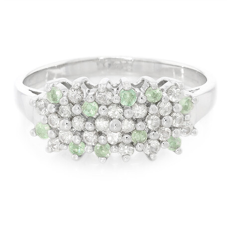 Paraiba-Turmalin-Silberring