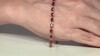 Brazalete en plata con Rubí de Madagascar