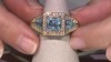 Bague en argent et Topaze bleu ciel (Dallas Prince Designs)