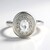Anello in argento con Goshenite