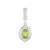 Sphene Silver Pendant
