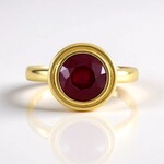Anello in argento con Rubino del Madagascar (Ornaments by de Melo)