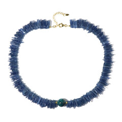 Collier en argent et Chrysocolle (Riya)