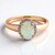 Anello in oro con Opale di Welo AAA (CIRARI)