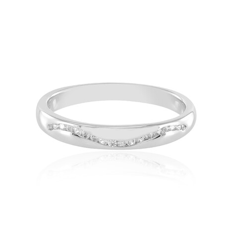 Bague en argent et Zircon