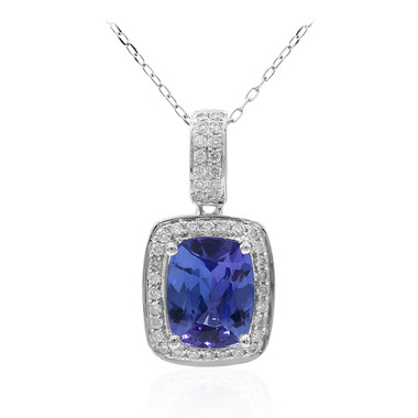 Collana in oro con Tanzanite AAA (CIRARI)