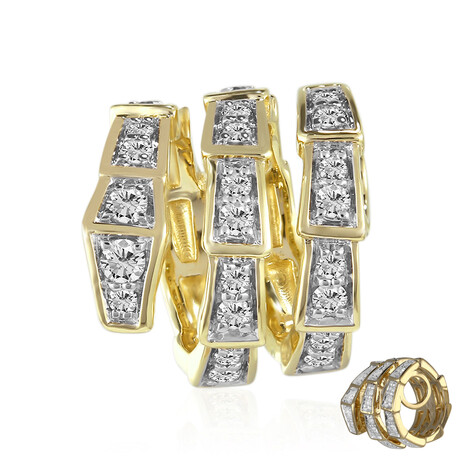 SI1 (G) Brillant-Goldanhänger (Annette)