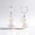 Orecchini in argento con Perla d'Acqua Dolce Bianca (Ornaments by de Melo)