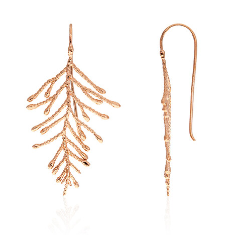 Pendientes en plata (Joias do Paraíso)