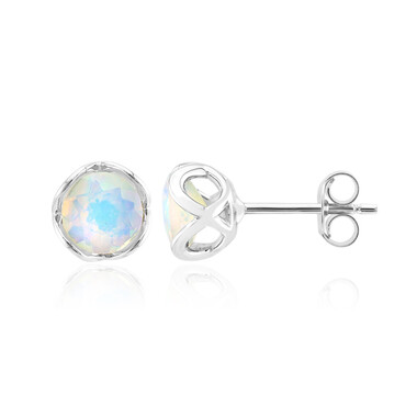 Orecchini in argento con Opale di Welo