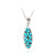 Collier en argent et Turquoise Sleeping Beauty (Dallas Prince Designs)