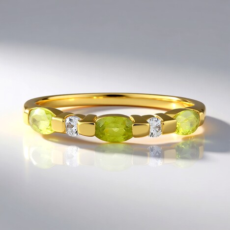 Anello in argento con Sfene