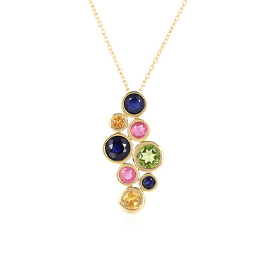 Collana in argento con Peridoto