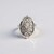 Anello in argento con Corallo Pietrificato