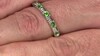 Anillo en plata con Tsavorita de Kenia AAA