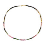 Collar en plata con Turmalina