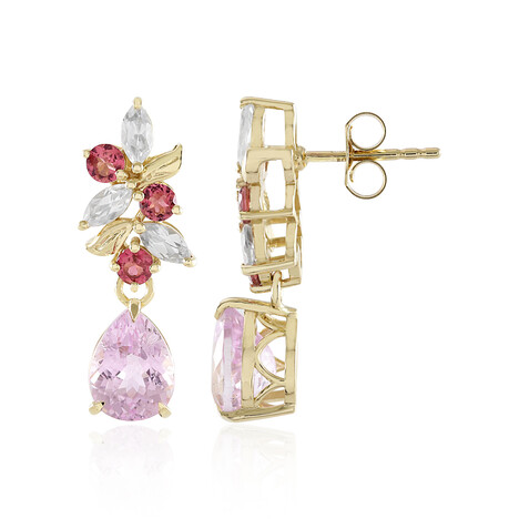 Orecchini in oro con Kunzite Patroke (Adela Gold)