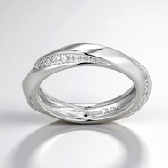 Anillo en plata con Zircón (Adela Silber)