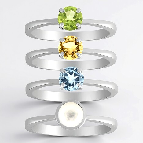 Anello in argento con Perla d'Acqua Dolce Bianca