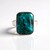 Bague pour homme en argent et Chrysocolle